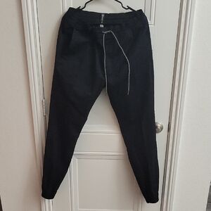 Volcom Black Jogger Pants with Drawstring